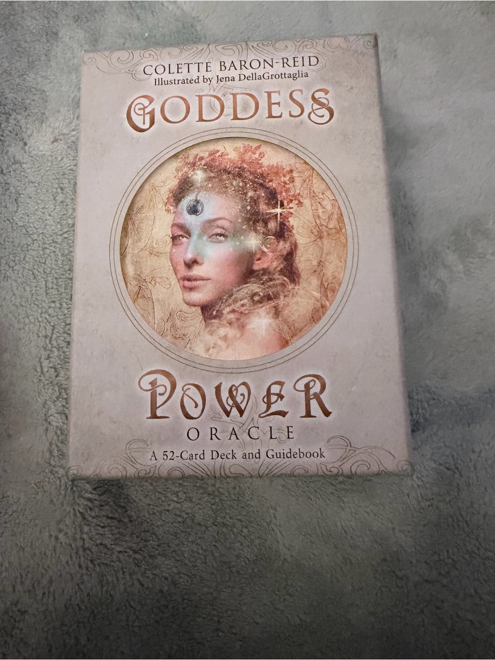 Goddess Power Oracle Deck & Guidebook by Colette Baron-Reid (52 Cards)